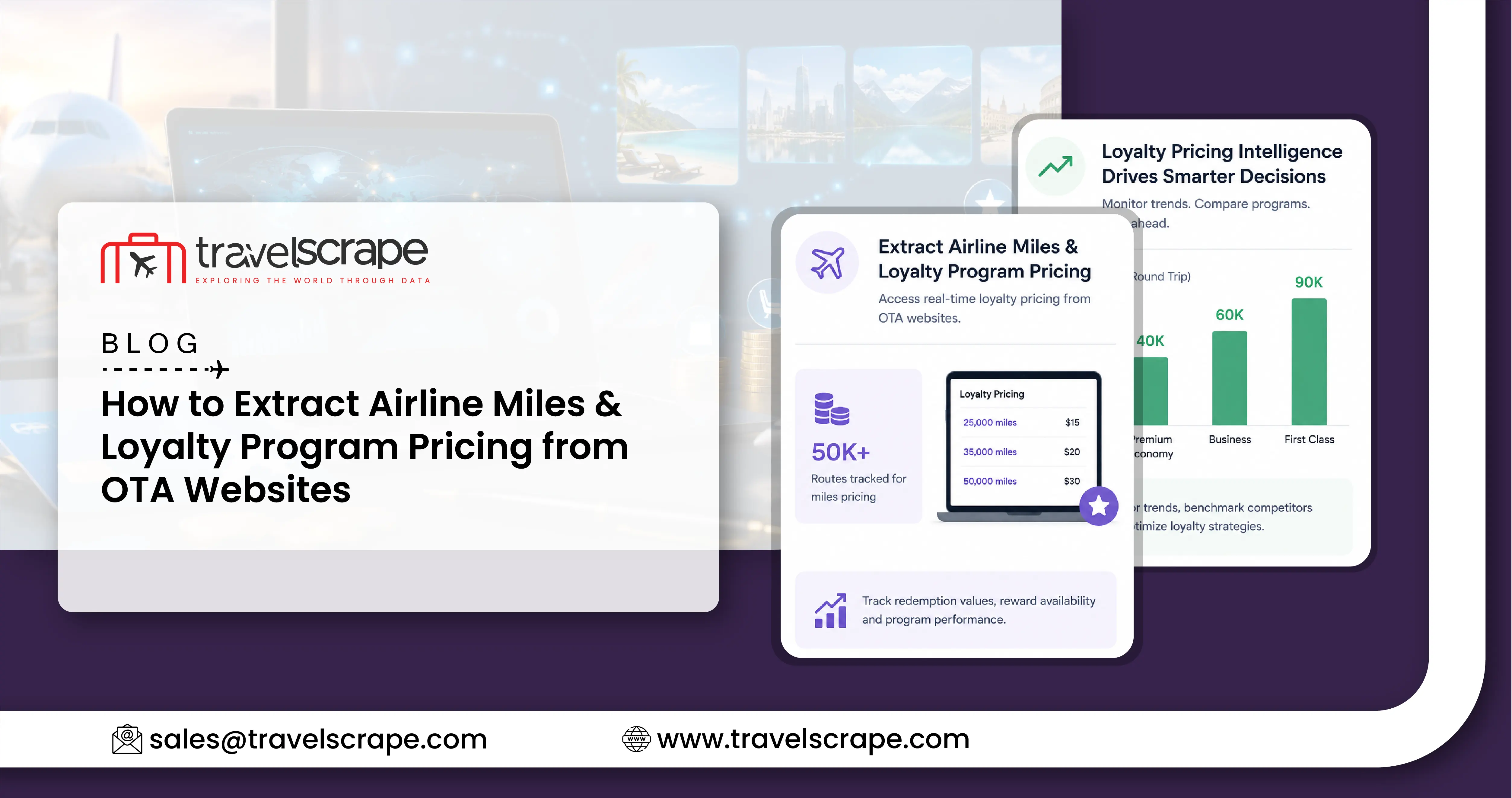 Extract Airline Miles & Loyalty Program Pricing